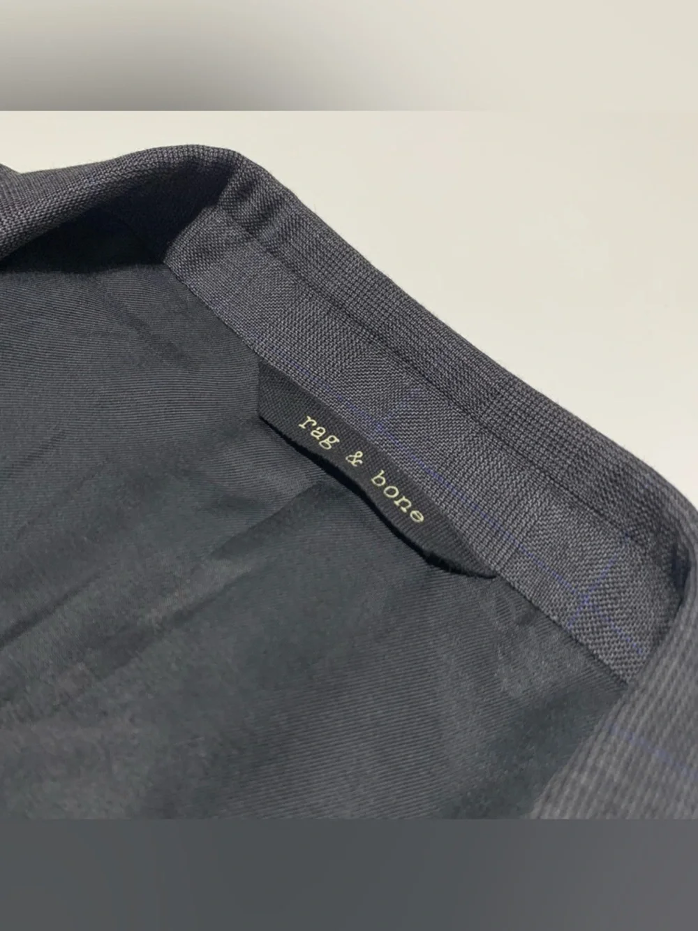 Rag & Bone Blazer Suit 100% Wool Gray Mens Size US 40 Pant Size 30x32 - Picture 9 of 14